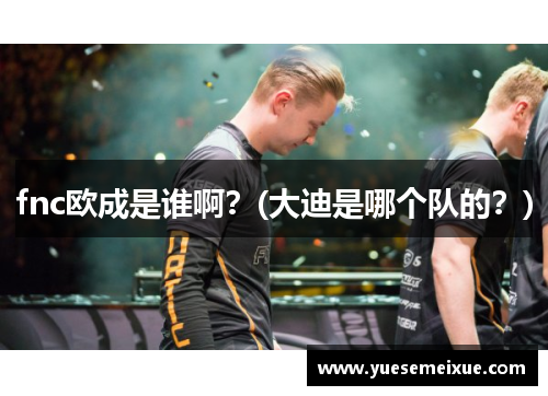 fnc欧成是谁啊？(大迪是哪个队的？)
